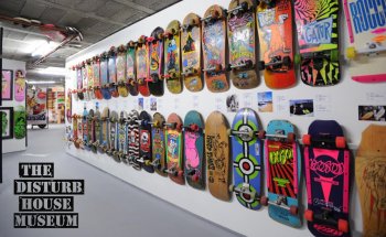 Disturb House Museum skateshop skateboard museum Frankrijk Lyon