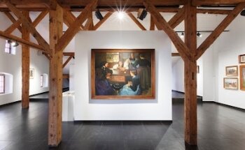Espacio de exposición de la colección comunal