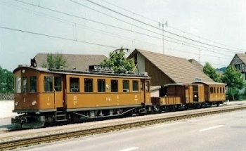 Vrienden van de Zwitserse smalspoorwegen, Remise Melchnau