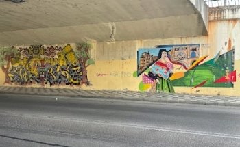 Murales túnel Renfe