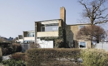 Arne Jacobsen’s own house in Klampenborg