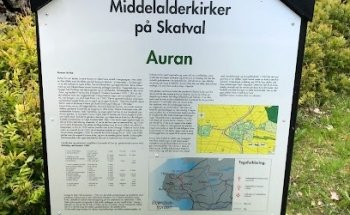 Iglesia de Auran, lugar vikingo y de la Edad Media