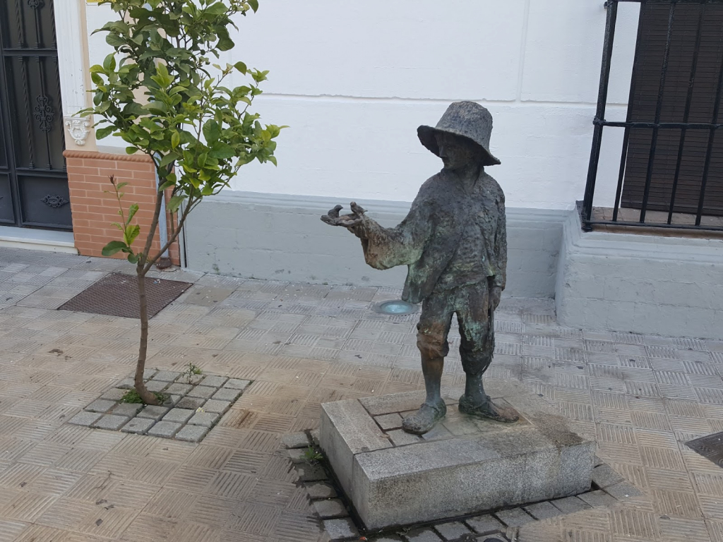 El Niño y el Agua (Moguer Escultura)