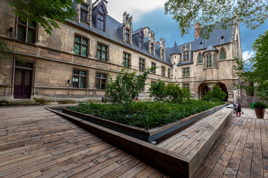 Jardín Medieval del Museo de Cluny