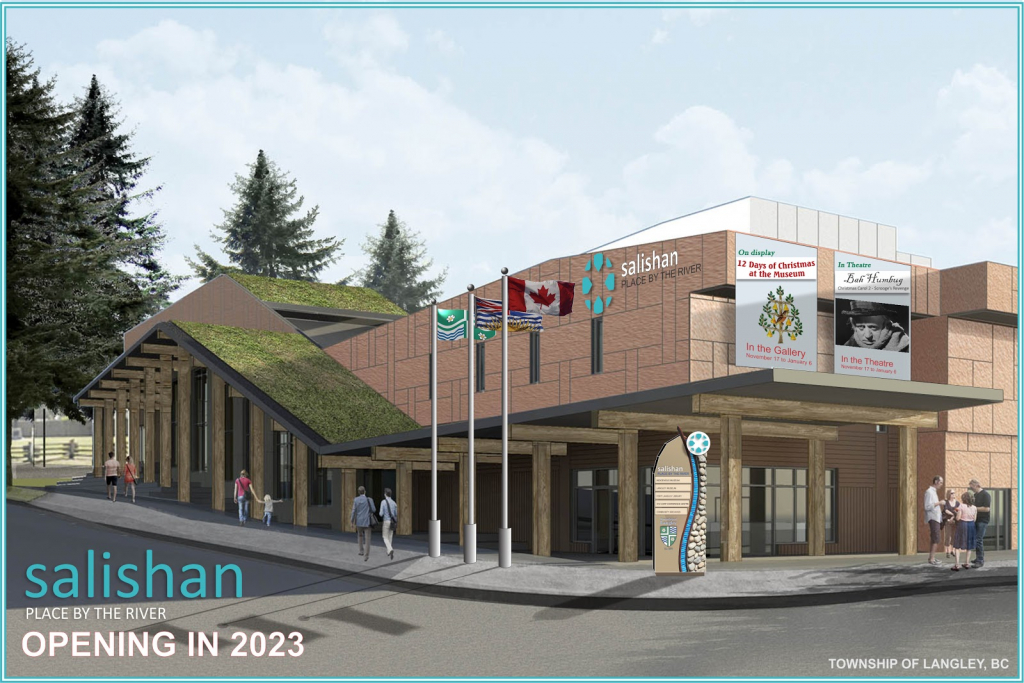 Lugar Salishan junto al Río