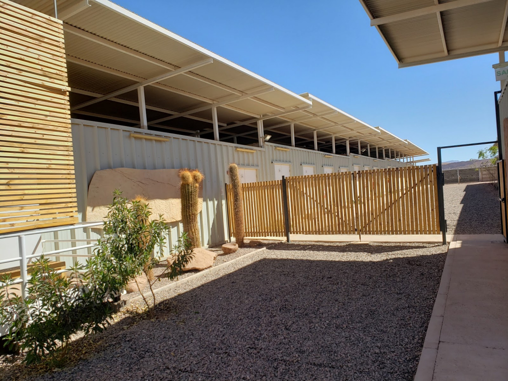 Museo R. P. Gustavo Le Paige, zona de recinto transitorio