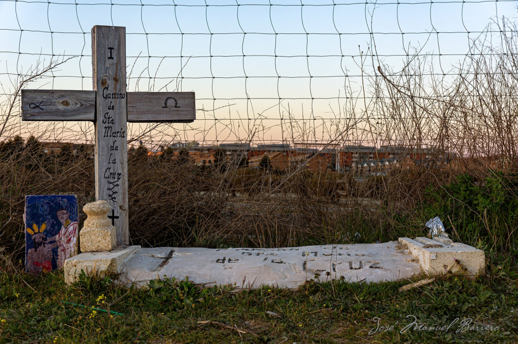 Estación I. Vía Crucis. Camino De Santa María De La Cruz