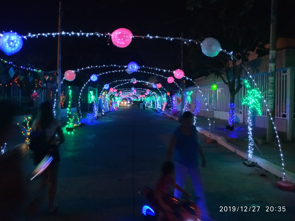 La calle más linda de Navidad