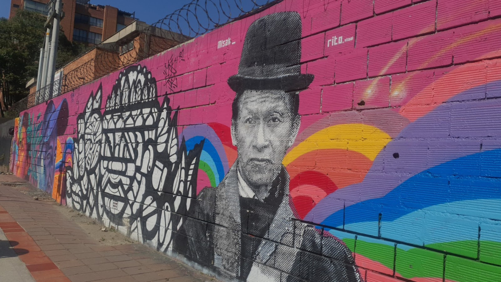 Mural Natura por la belleza sin estereotipos