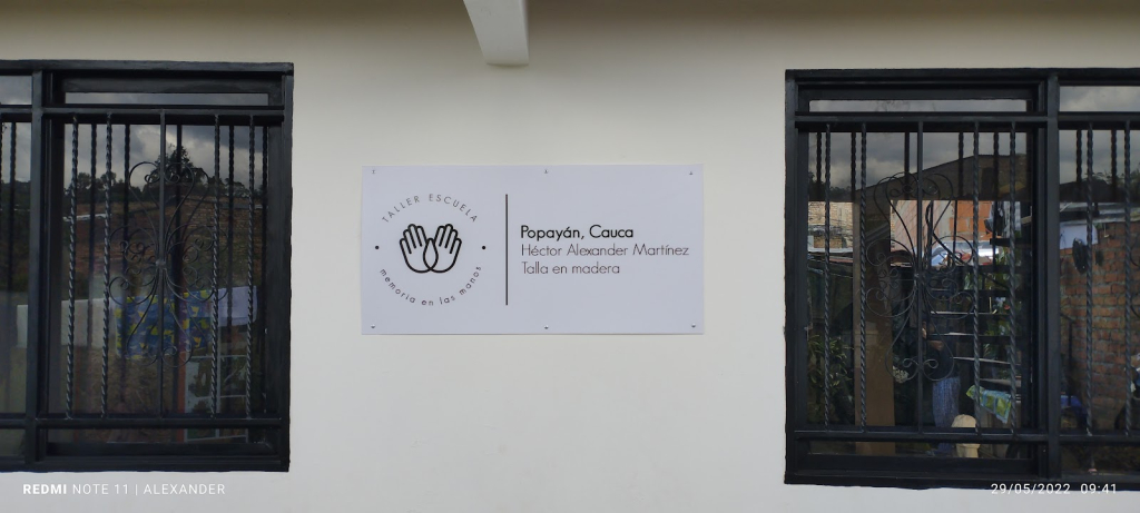 Museo vivo memoria en las manos