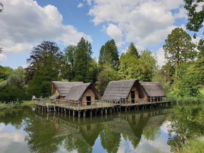 Pueblo de casas sobre pilotes