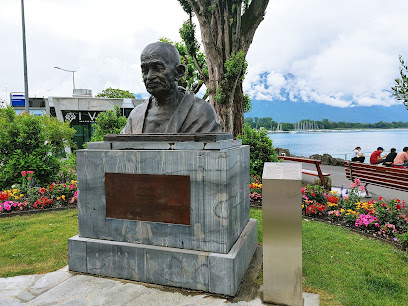 Busto de Mahatma Gandhi