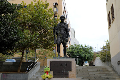 Escultura de Ghandi