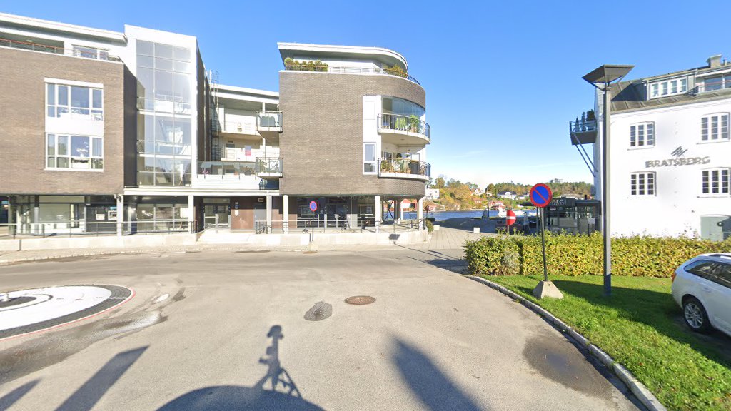 En medio del fiordo de Langesund